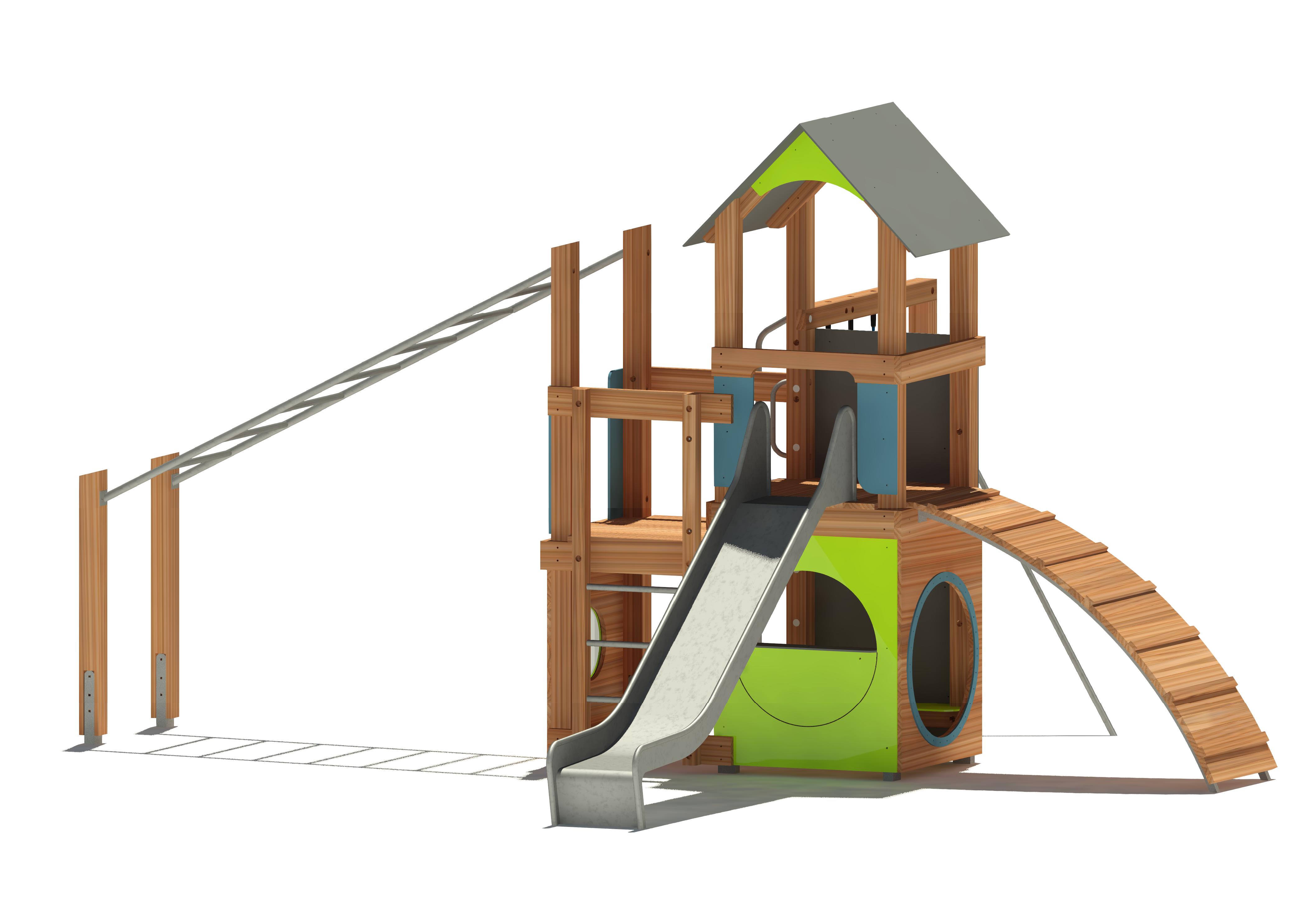 Spielturm Artemia 9335 Ansicht 2