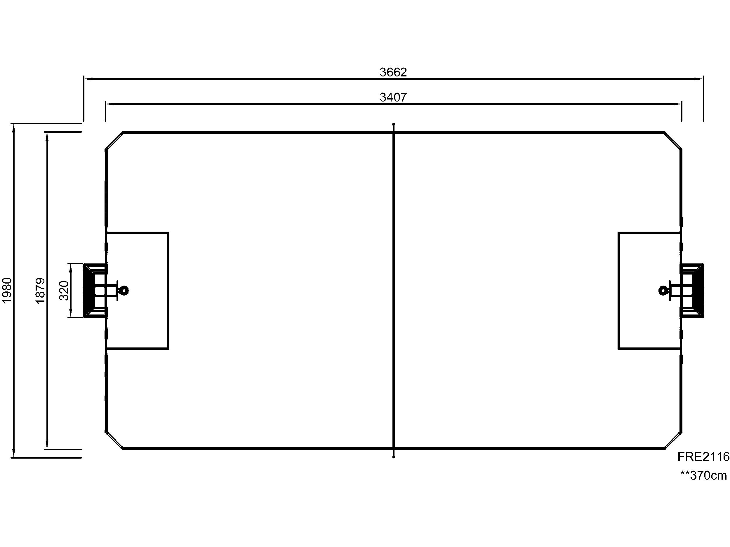 Cosmos Multisportanlage 19 x 36 m FRE2116 Ansicht 4
