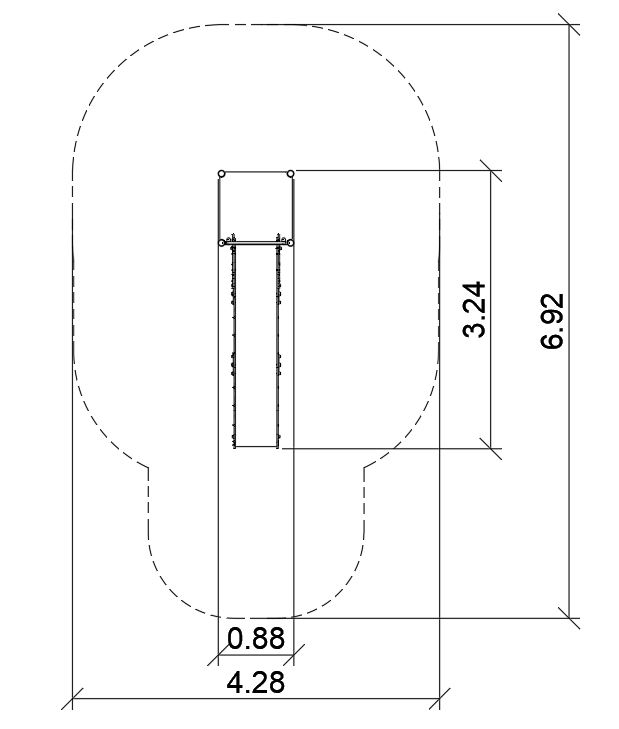 Rutsche mit Hang 1500 Ansicht 3