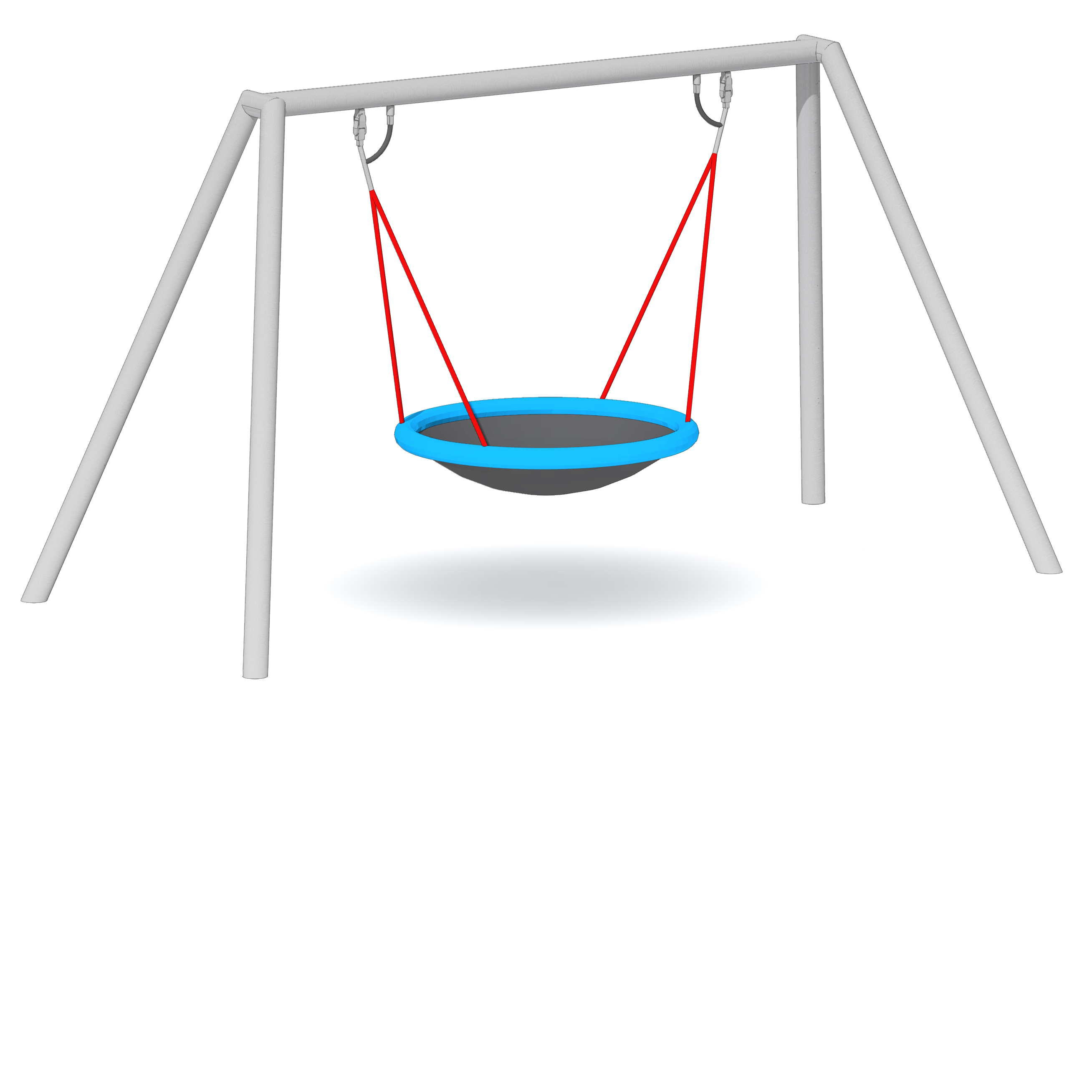 Nestkorbschaukel LH210cm Ansicht 2