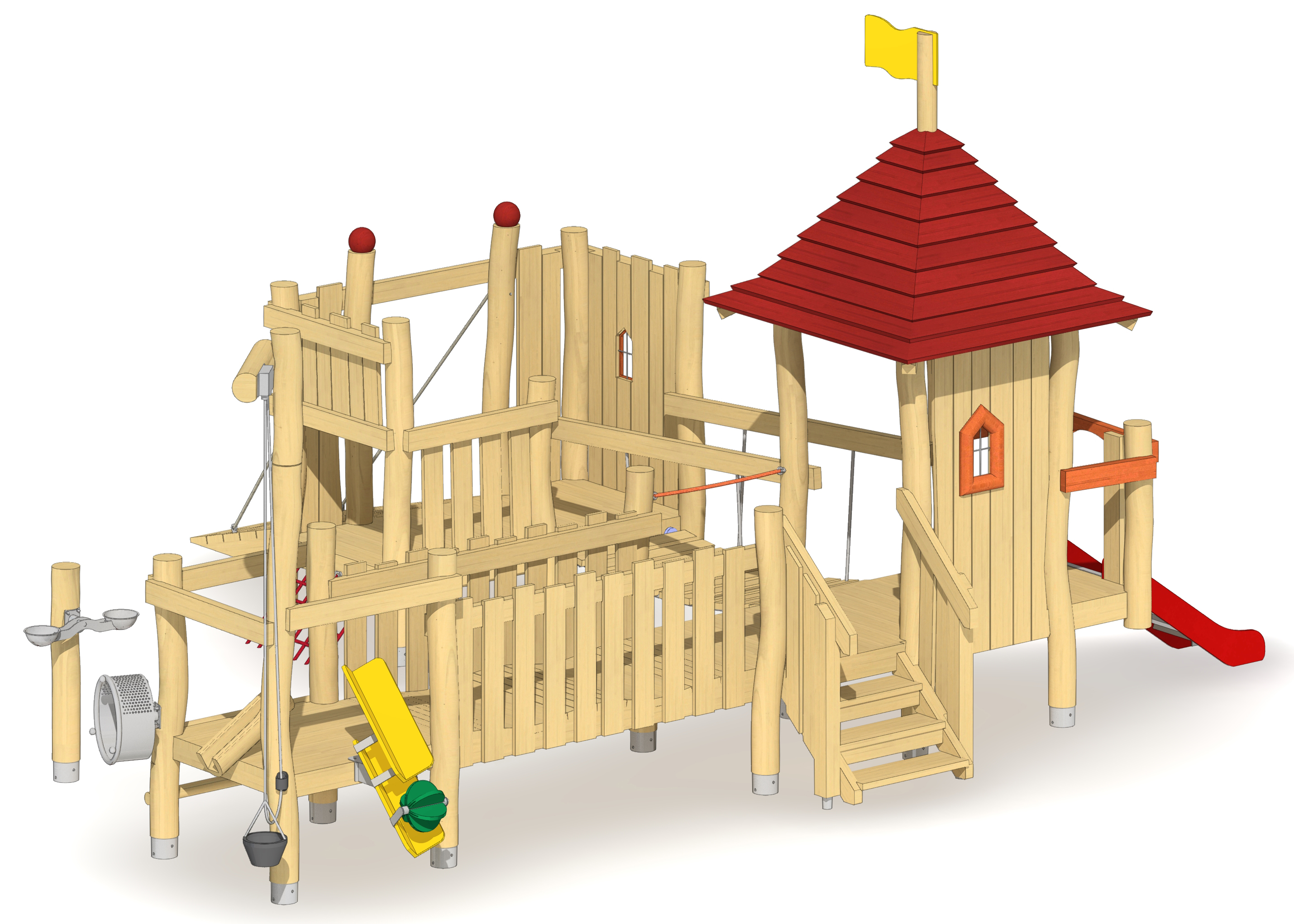 Mini-Spielburg Grafendahn Ansicht 6
