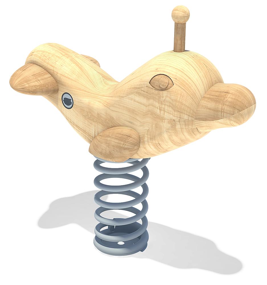Federwippe Delfin Ansicht 1
