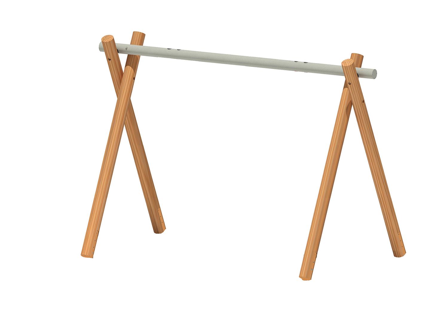 Ersatz-Holzbau m. Querrohr -Vogelnestschaukel 5170 Ansicht 2