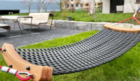 Komfort Hängematte - nature, Bimbo Spielplatzgeräte (Hinnen AG)