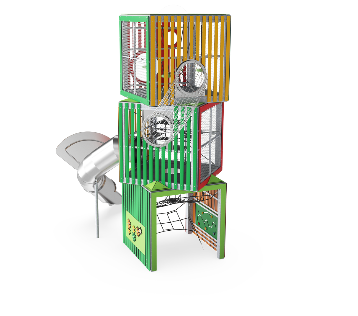 3-Ebenen Cube Tower COR10450 Ansicht 3