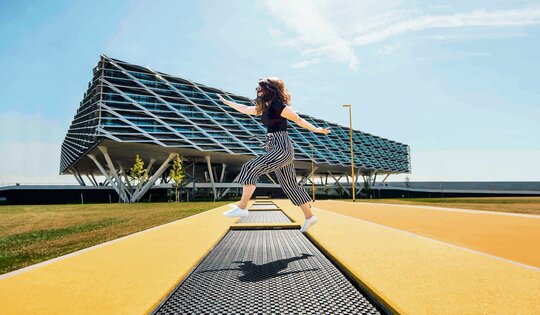 Trampolin 600, zerlegt Ansicht 2