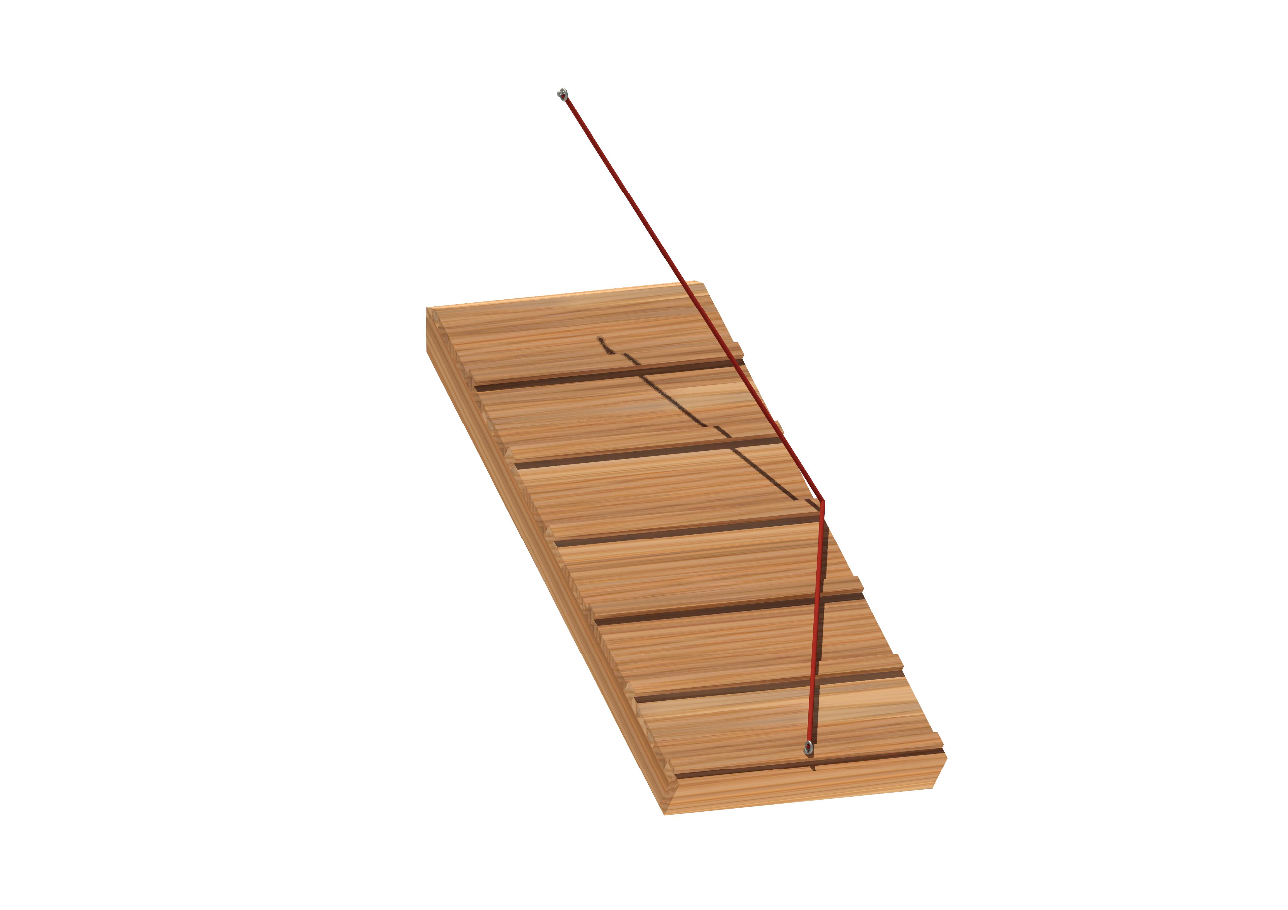 Ersatz-Holzbau - für schräge Rampe, 115 Ansicht 2