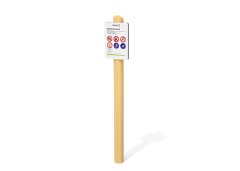 Infotafel 1 Standard - Wandmontage, Deutsch Ansicht 6