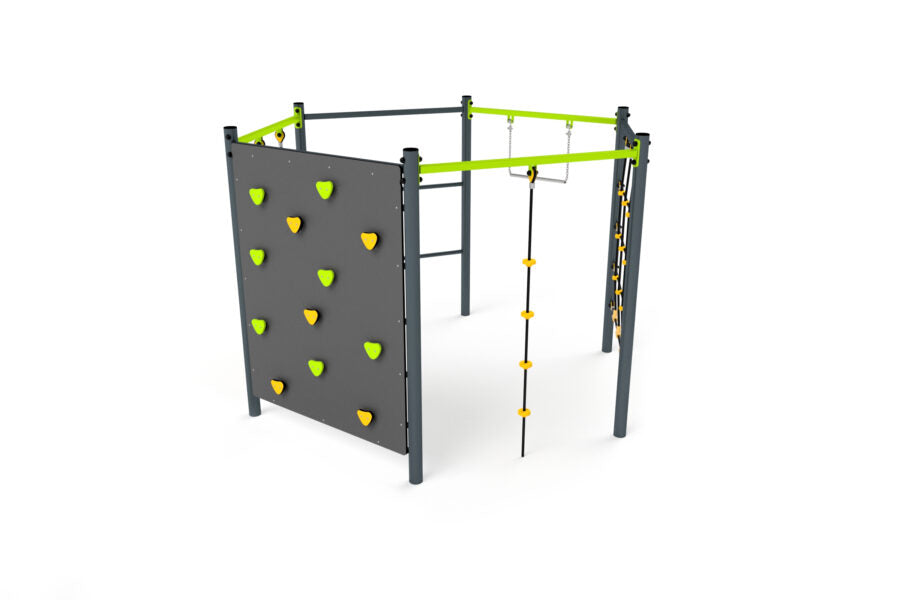 3605S-1 KLETTERSECHSECK MIT VERSCHIEDENEN KLETTERMODULEN, Astrus
