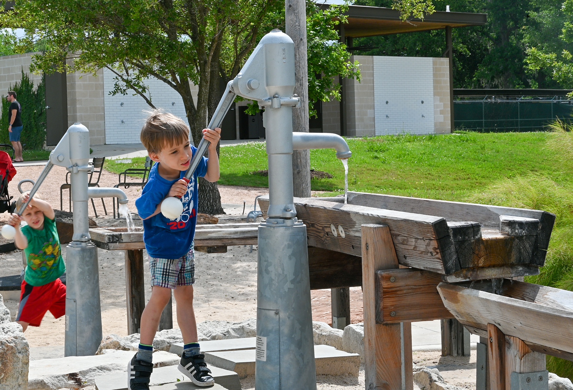 Wasserrinne massiv Ansicht 3
