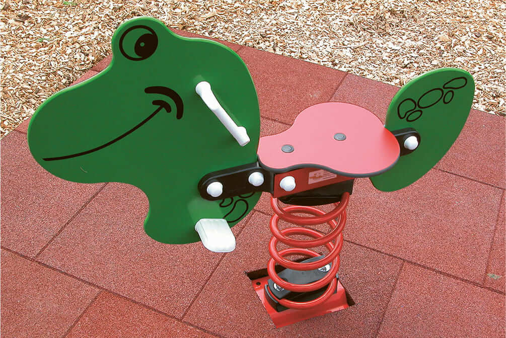 Federgerät Frosch Ansicht 2