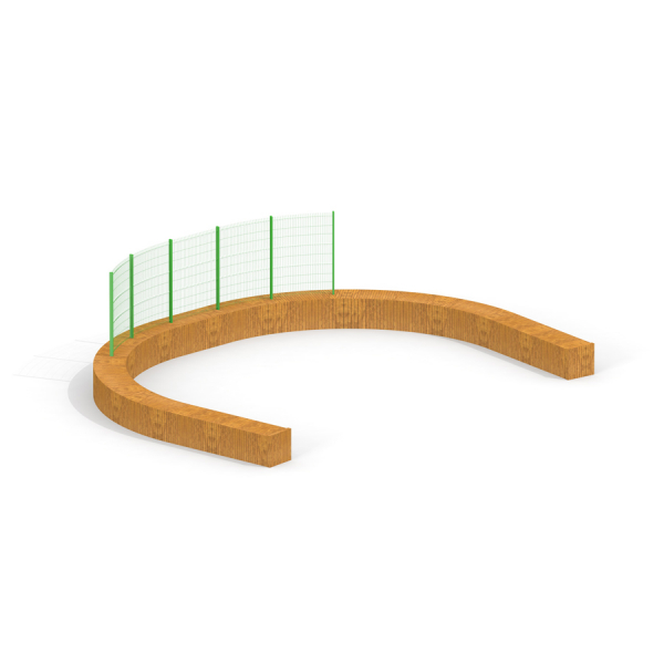 Multiarena aus Holz Ansicht 2