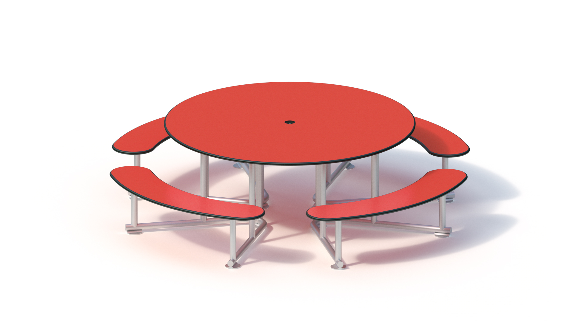 Spieltisch (rund) Ansicht 2