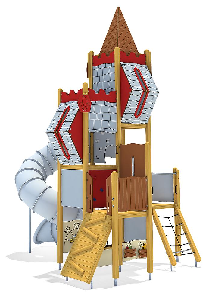 Burganlage Archibald Tower, Solo Ansicht 2
