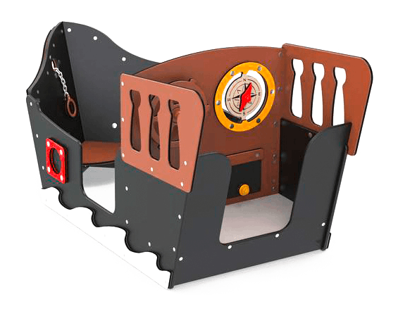 Mini Piratenschiff Sally Ansicht 3