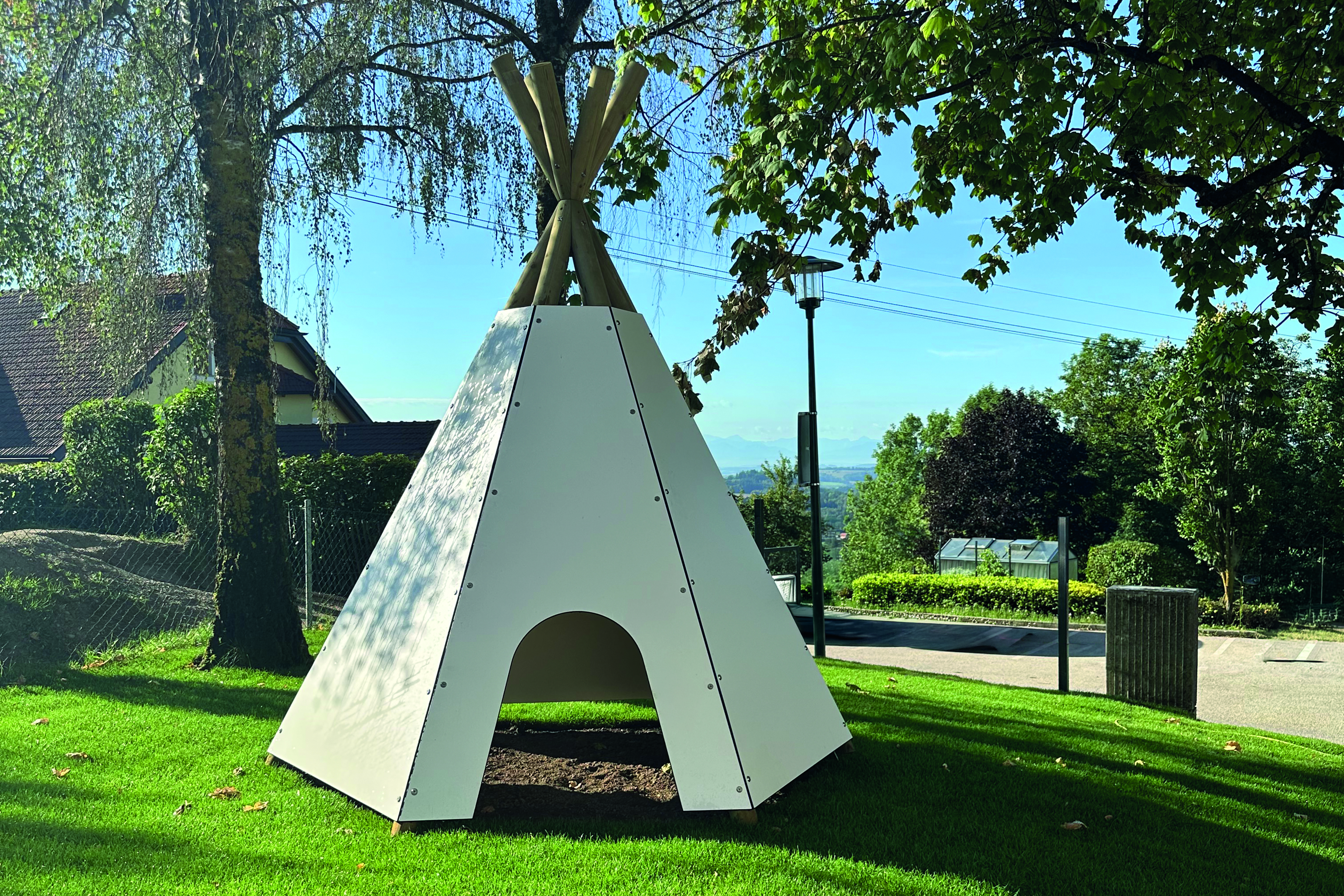 Indianerzelt Tipi 1850 Ansicht 5