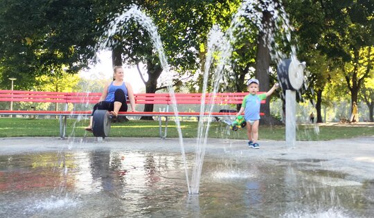Die Wassershow basic Ansicht 2