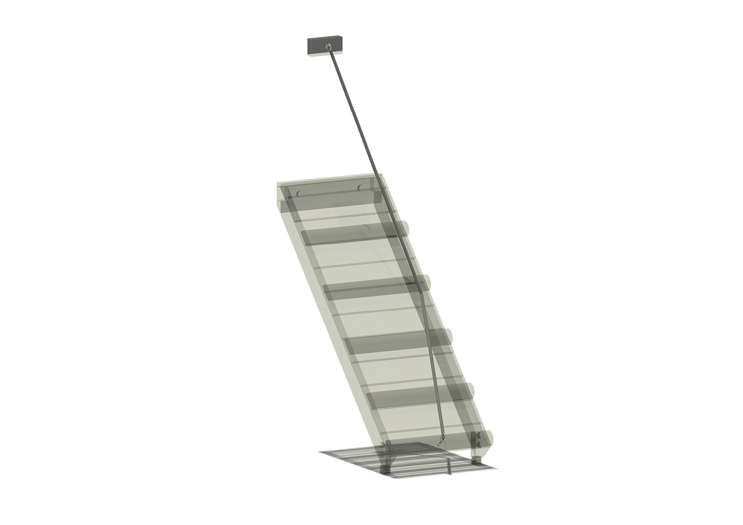 Rampentau für Podesthöhe 150 cm - für Serie 2 Ansicht 2