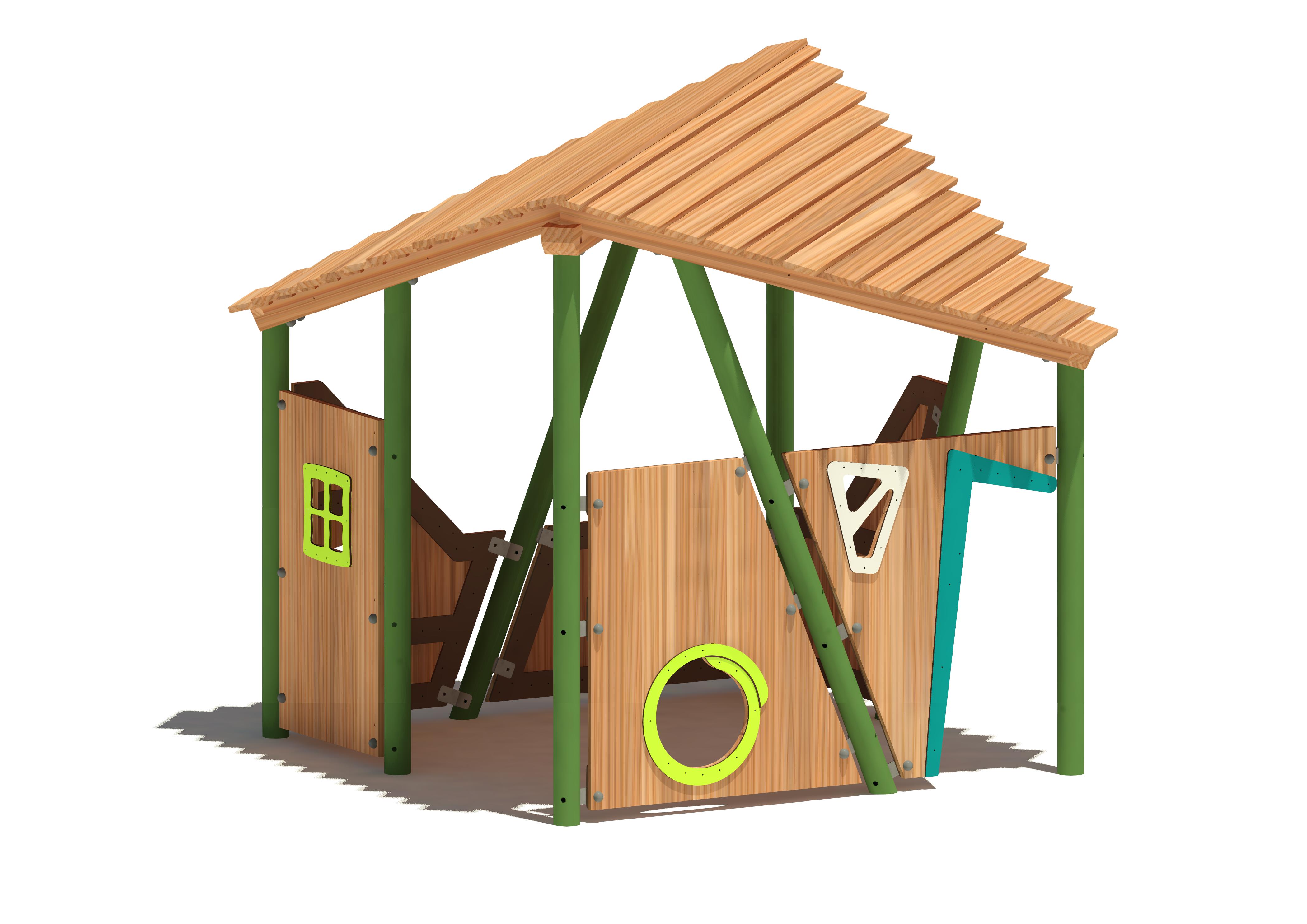Spielhaus Fynn 18207 Ansicht 2