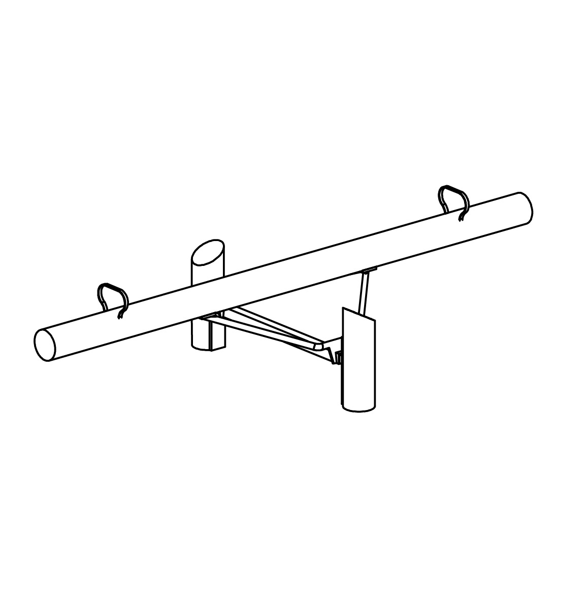 Balkenwippe Ansicht 2