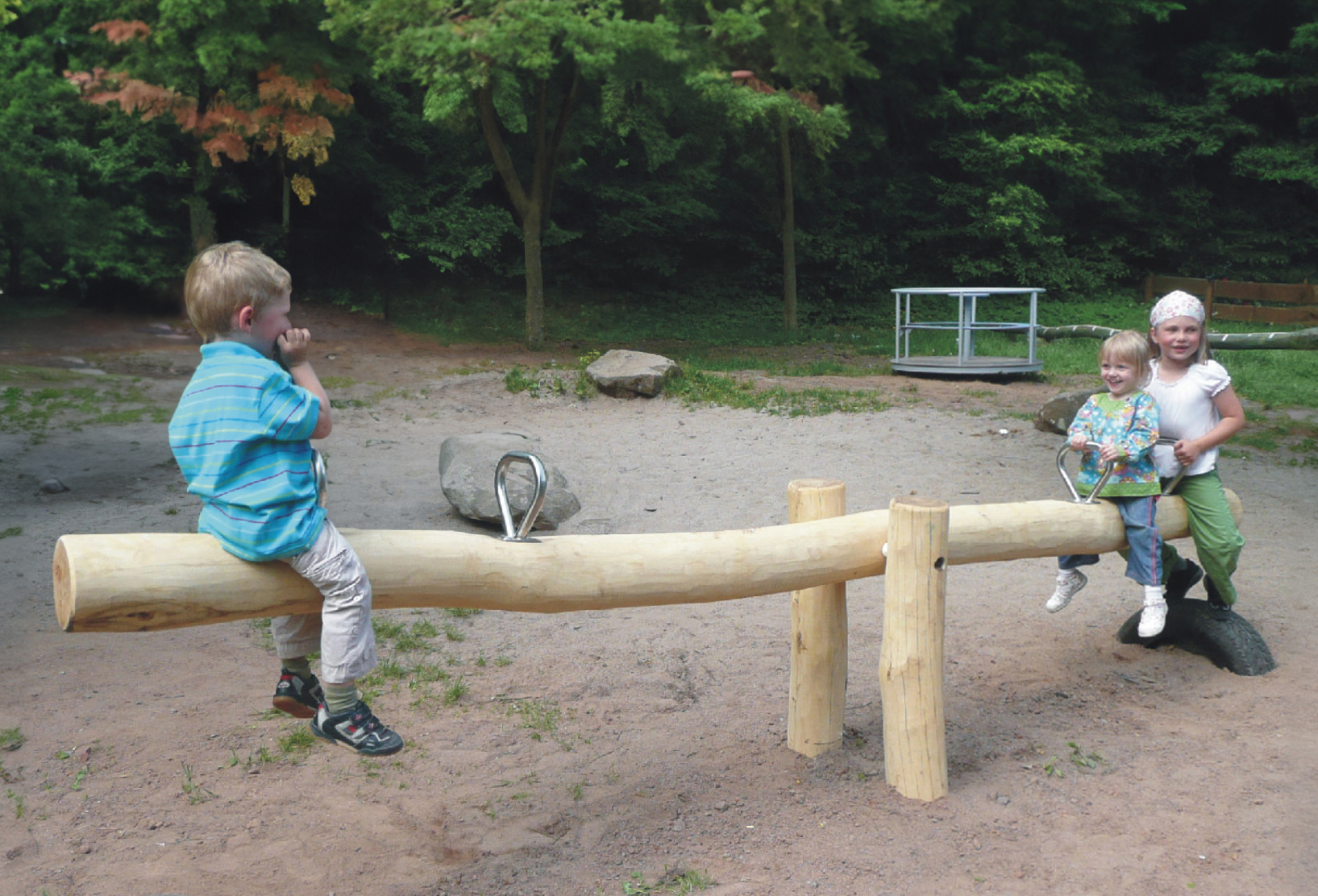 Holzwippe 4-fach Ansicht 2