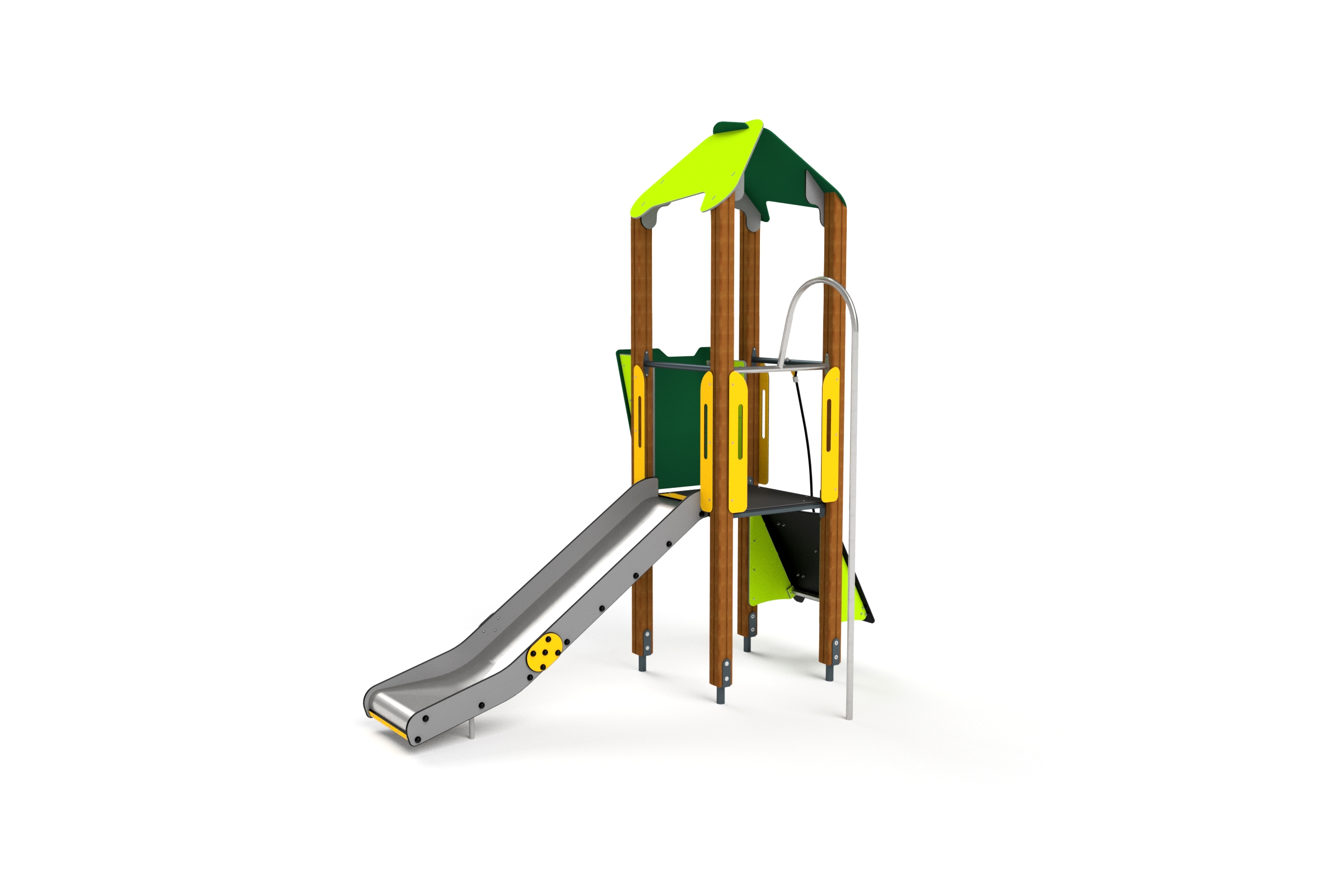 10009 Kletterturm mit Kletterwand Ansicht 2