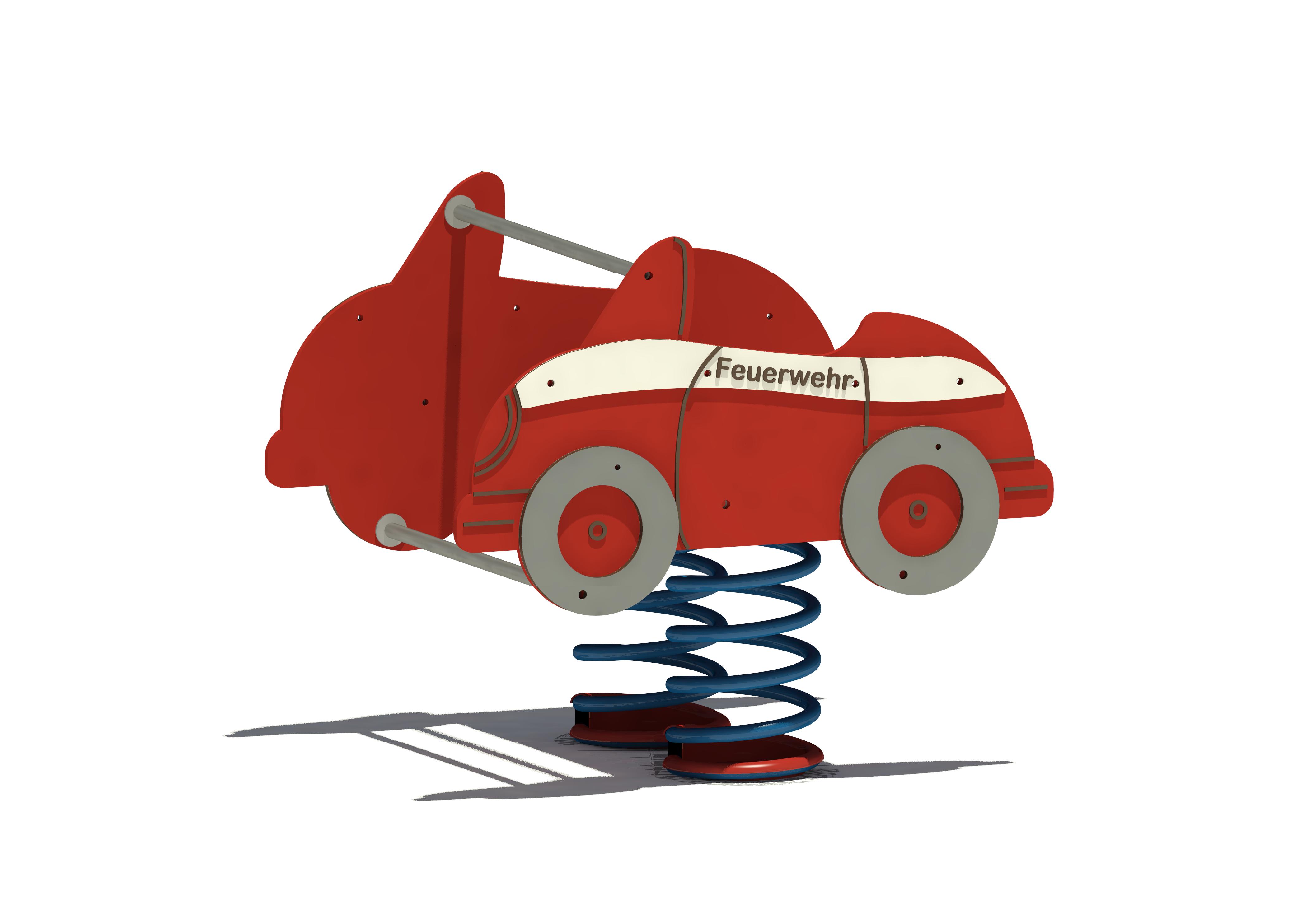 Federwippgerät Feuerwehrflitzer 1576, 2-sitzig Ansicht 2