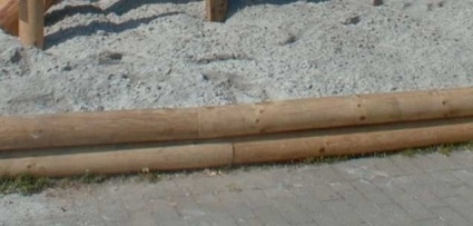 Sandkastenumrandung Dreieck Ansicht 4