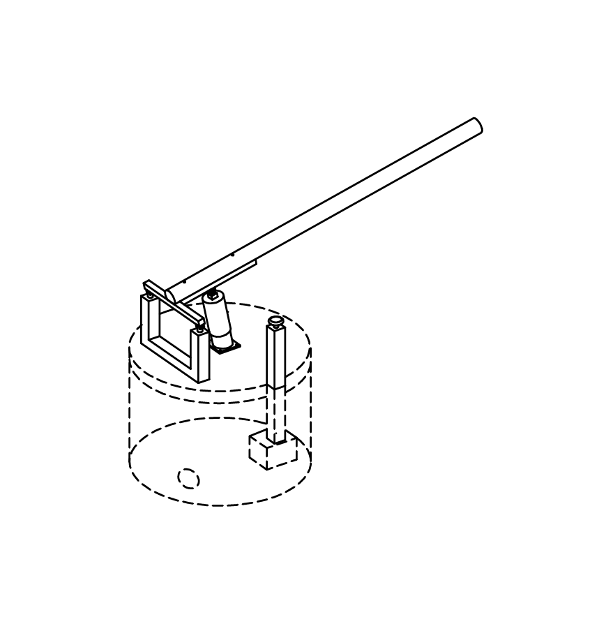 Hebelpumpe Ansicht 2