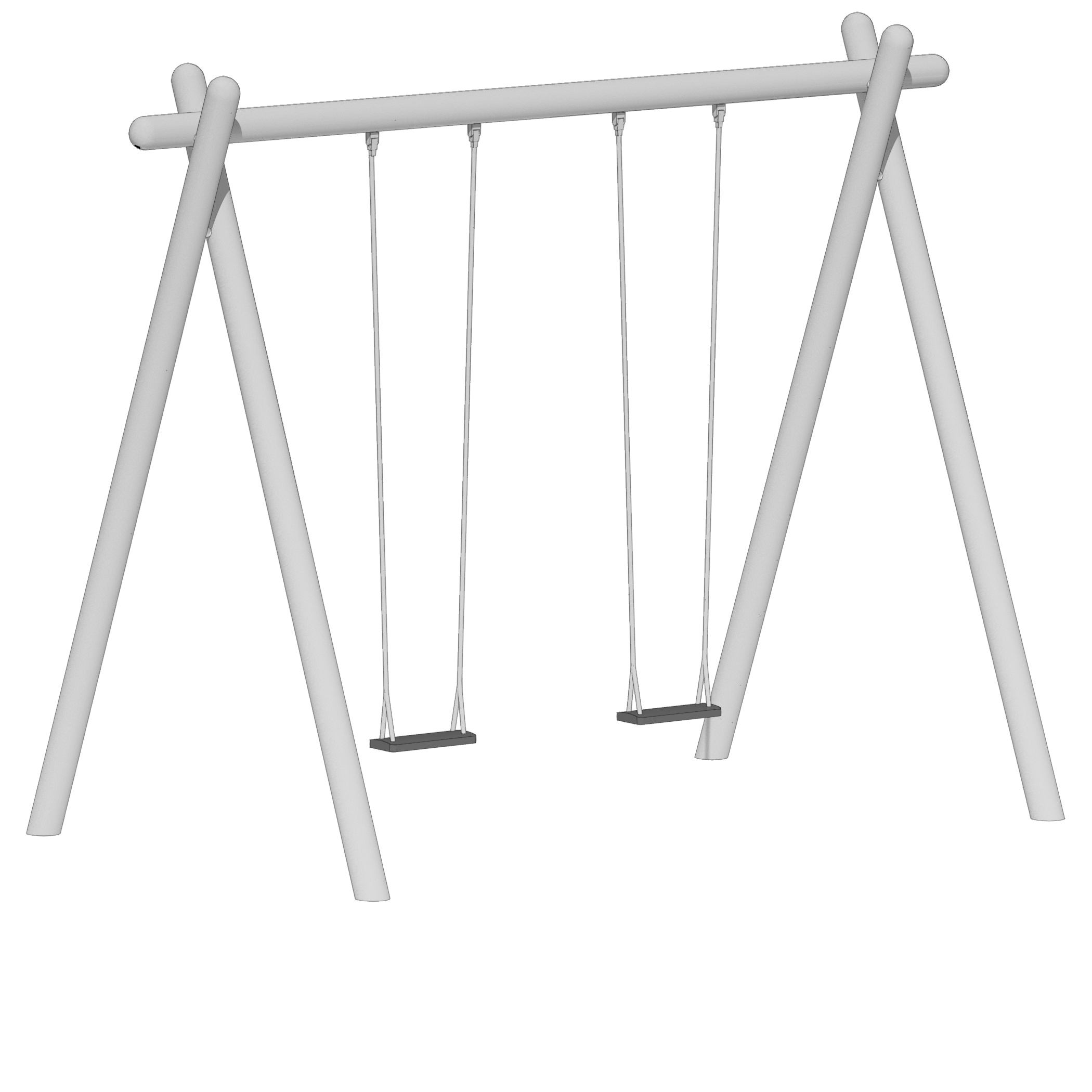 Hochschaukel 2-fach LH300cm Ansicht 2
