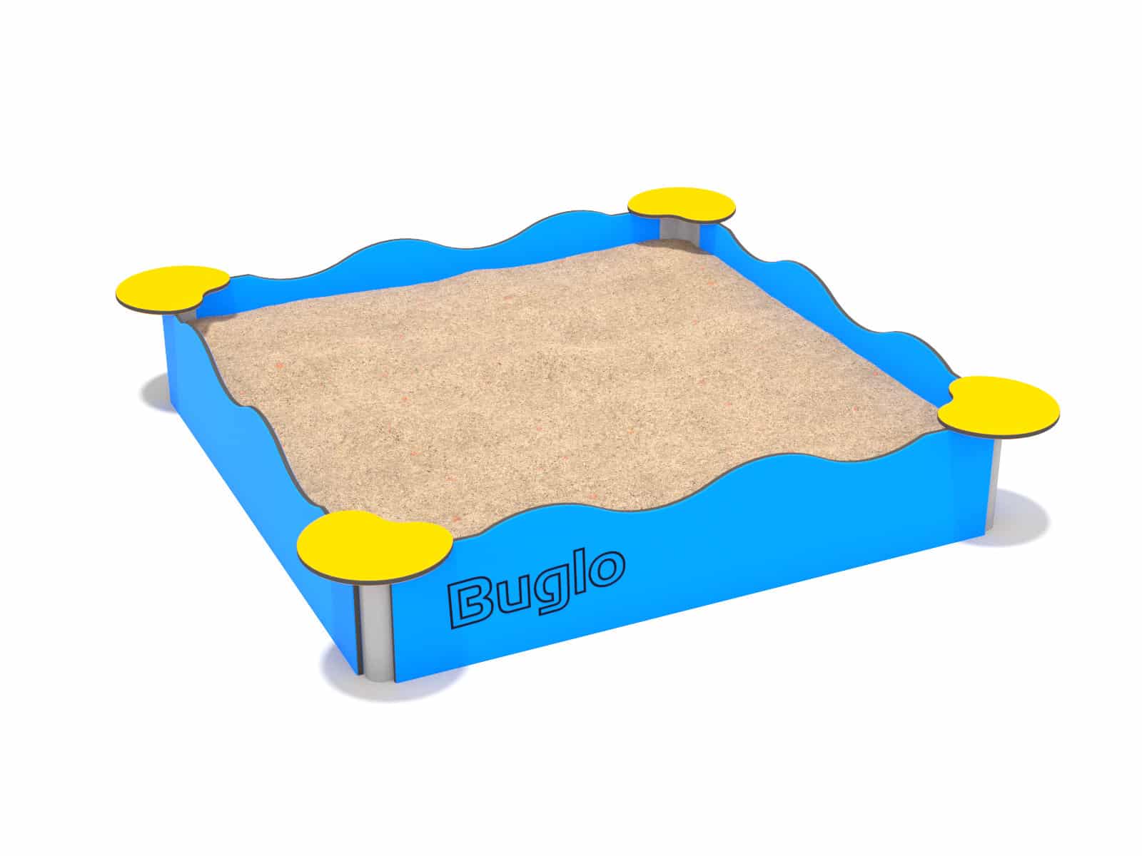 Sandkasten Quater Ansicht 2
