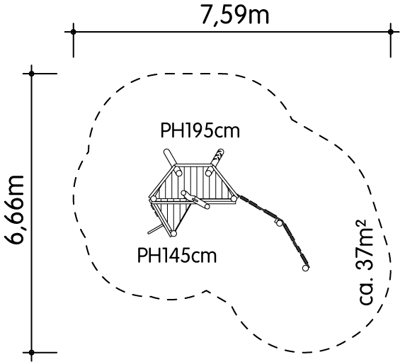Kletterkombination Engen Ansicht 4