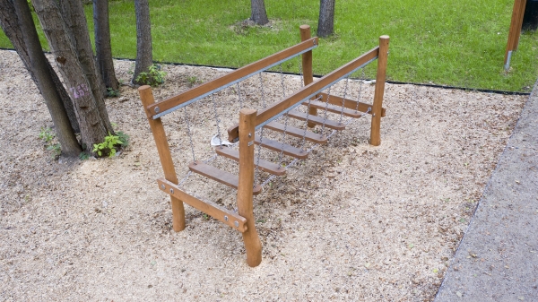 Dolomiti Wackelbrücke Ansicht 3