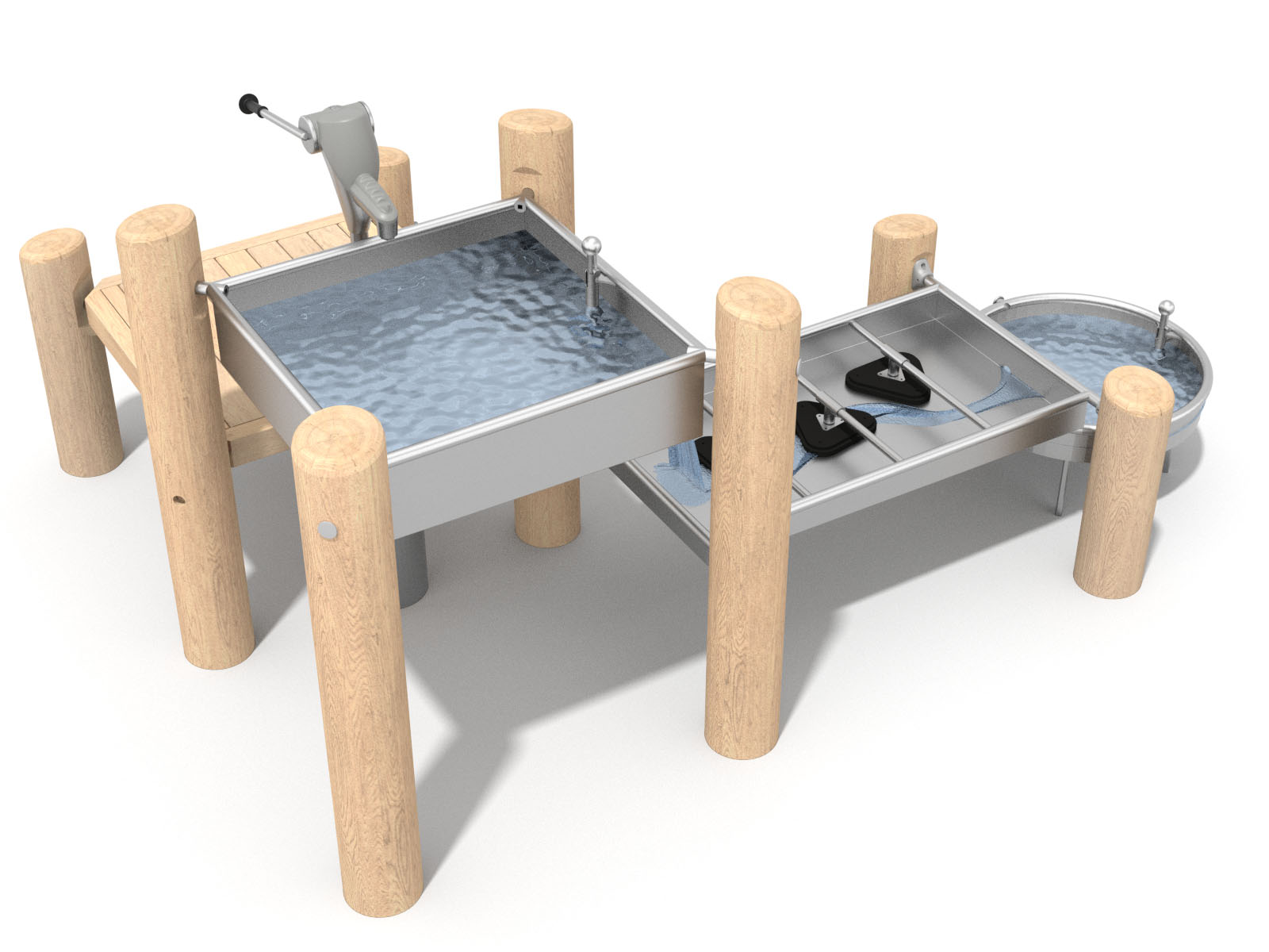 Wasserfabrik - Spielgerät Ansicht 3