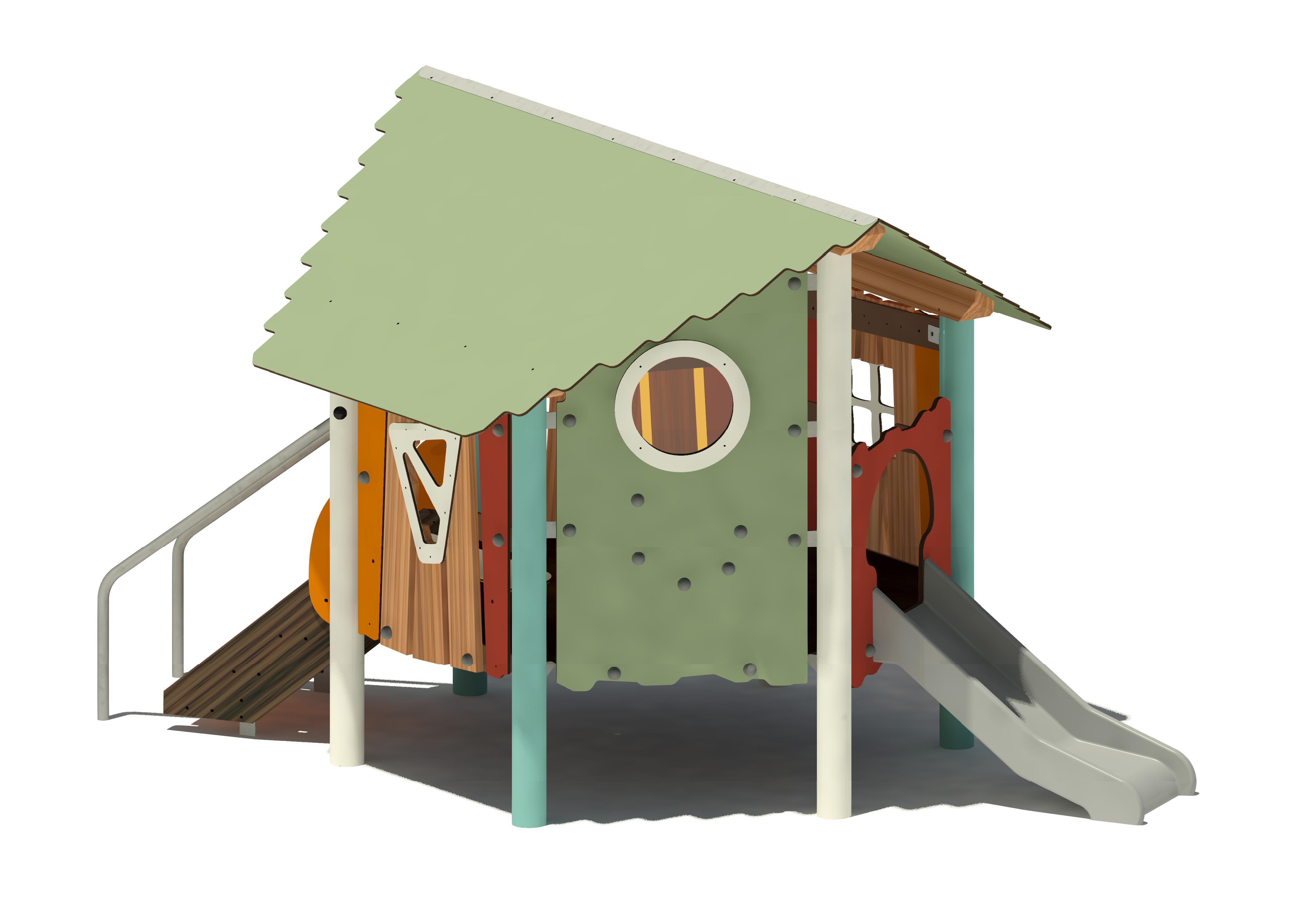 Spielhaus BAMZA Frosty 59070 Ansicht 4