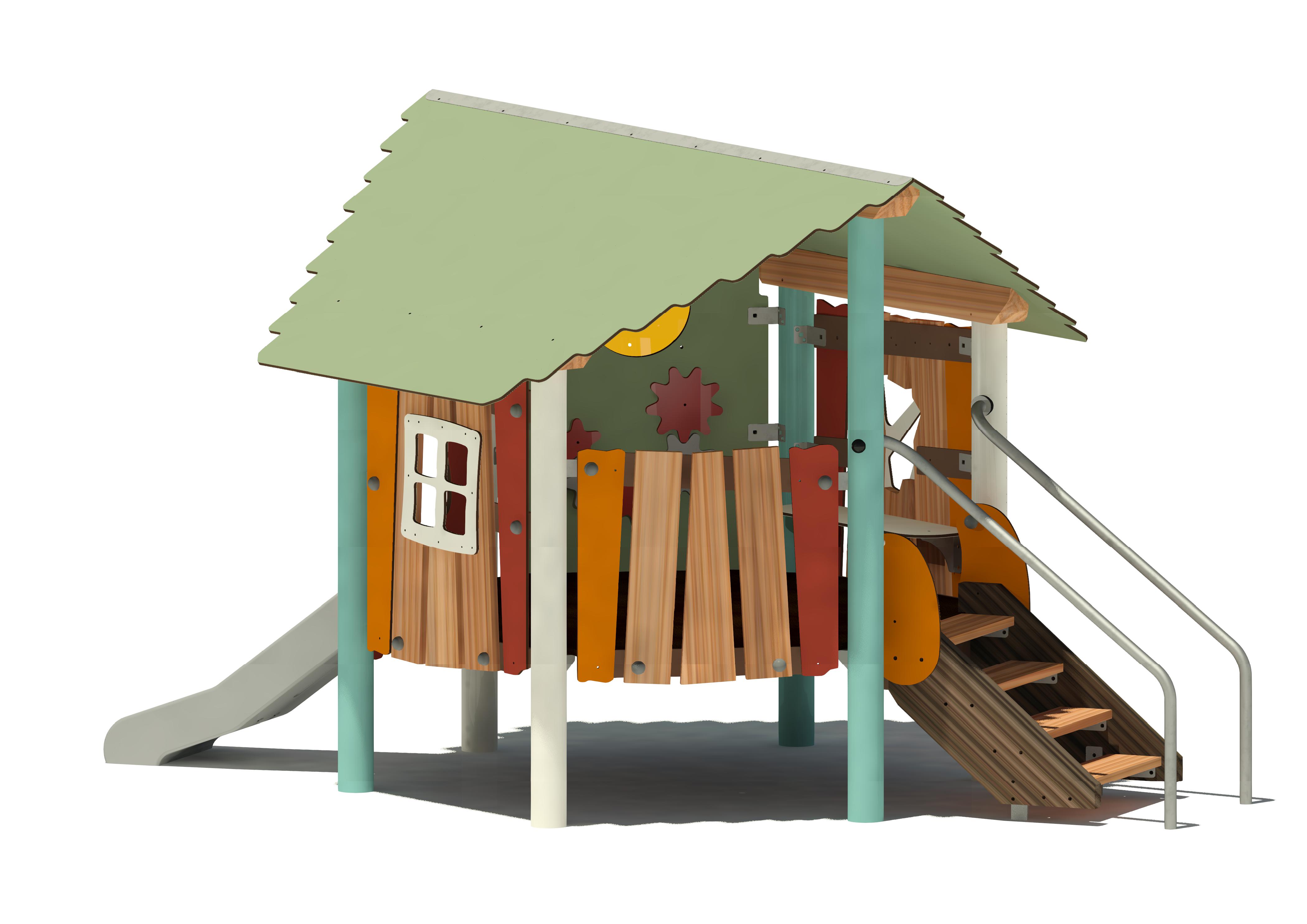 Spielhaus BAMZA Frosty 59070 Ansicht 5