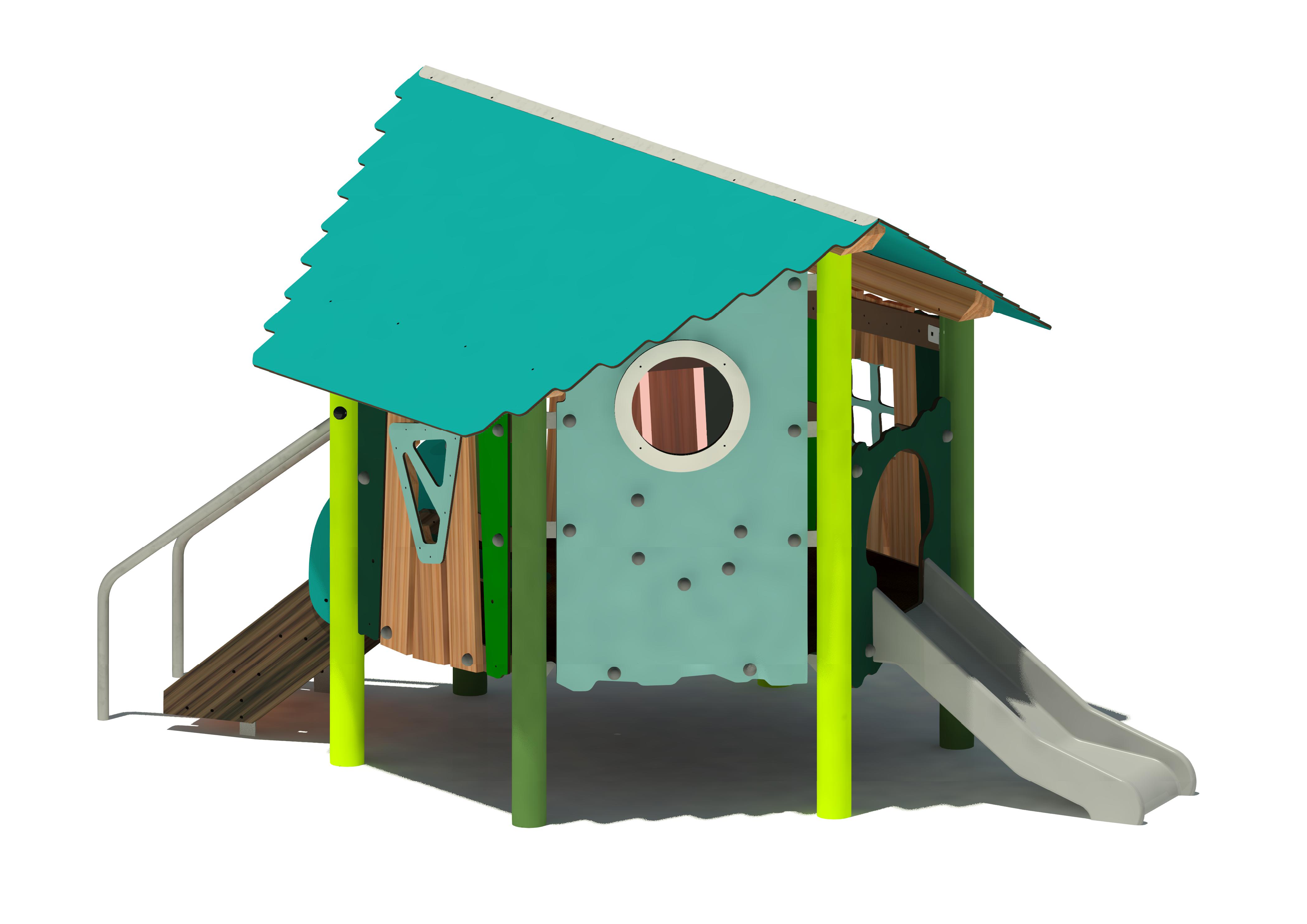 Spielhaus BAMZA Frosty 59070 Ansicht 6
