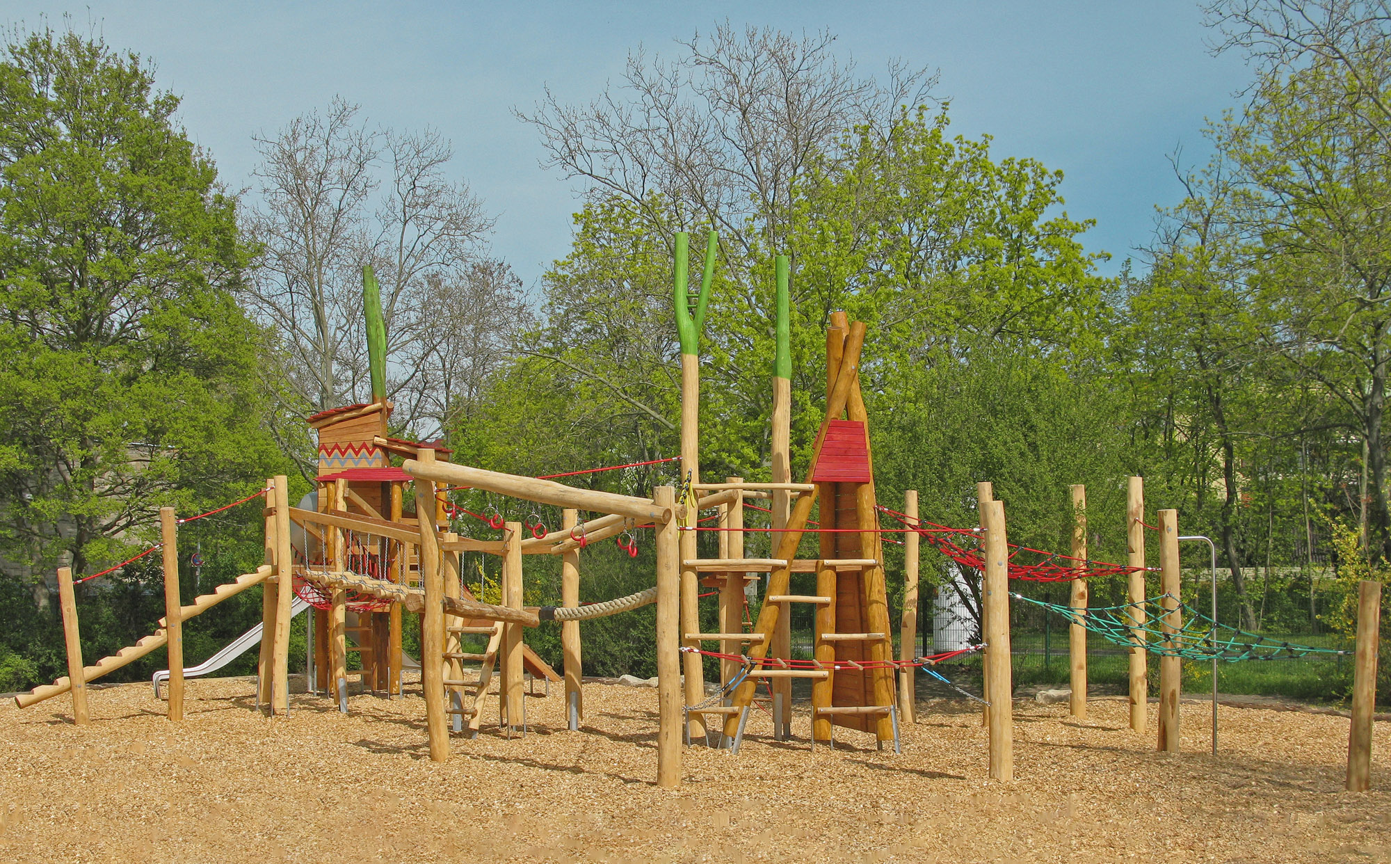 Spiellandschaft Apache Frankenthal Ansicht 4
