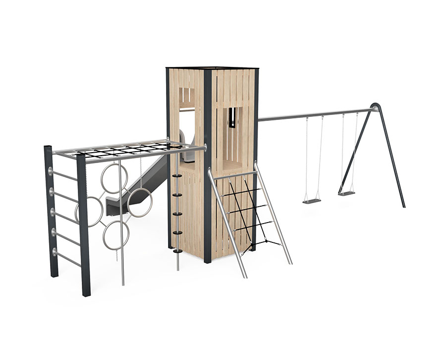 Spielturm-Kombination Jano Ansicht 3
