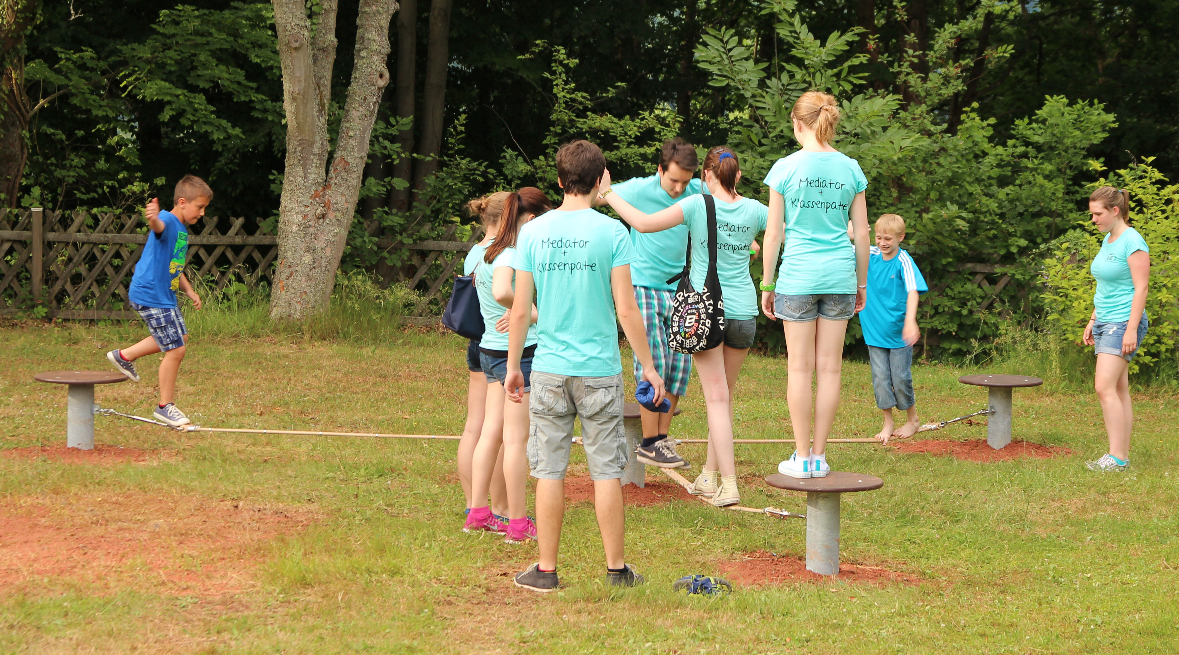 Slackline Trifels Ansicht 2