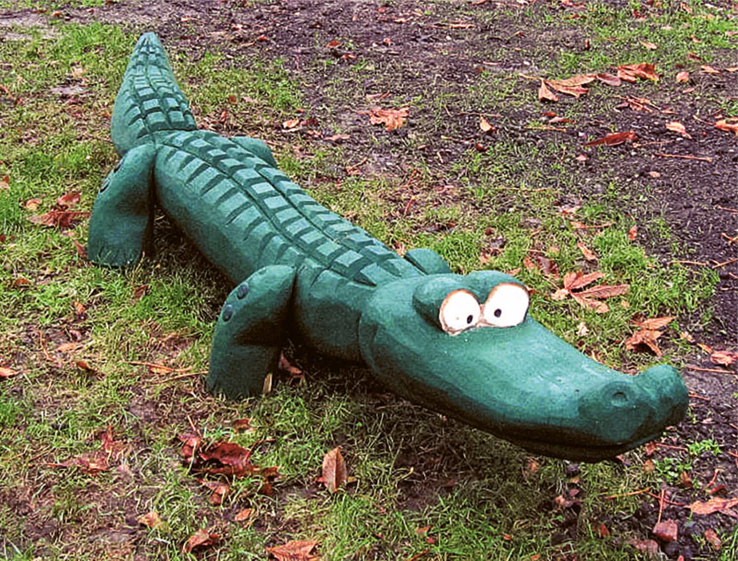 Spielfigur Krokodil Ansicht 4