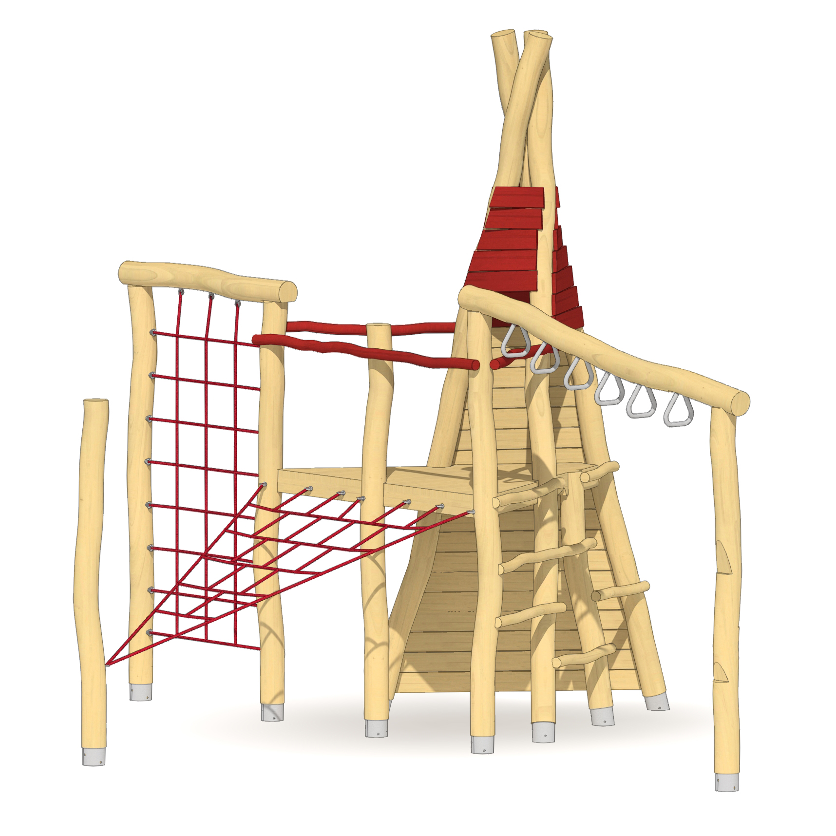 Tipi-Spielanlage Pauluskirche Ansicht 4