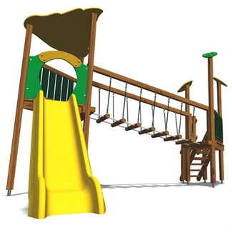 Spielturm "Falke" Ansicht 2