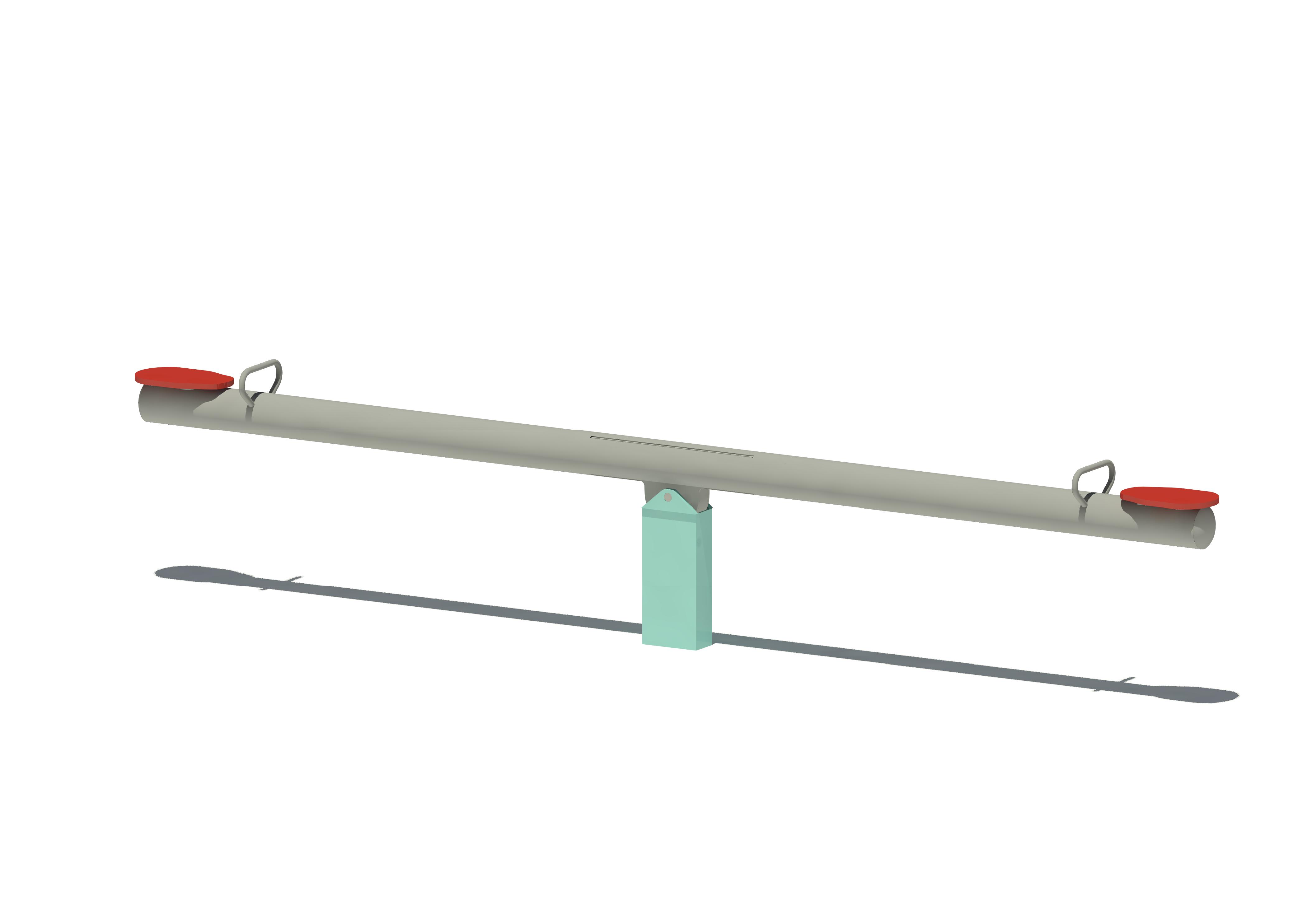 Metallwippe Gwen 0037, 2-sitzig Ansicht 2