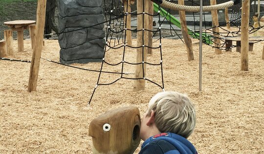Sprechendes Murmeltier Ansicht 2