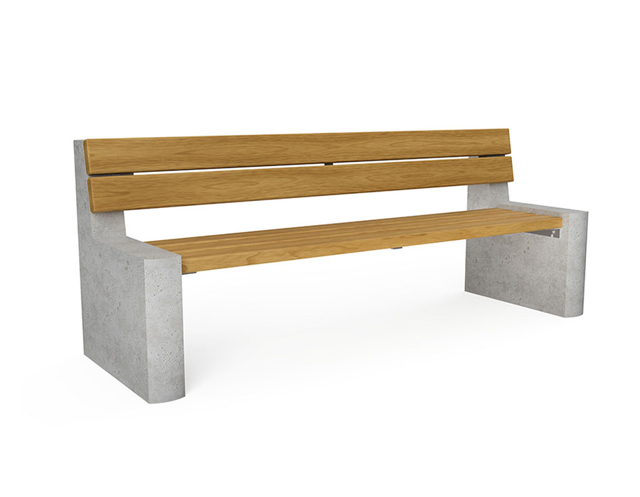Parkbank Kiefer Ansicht 2