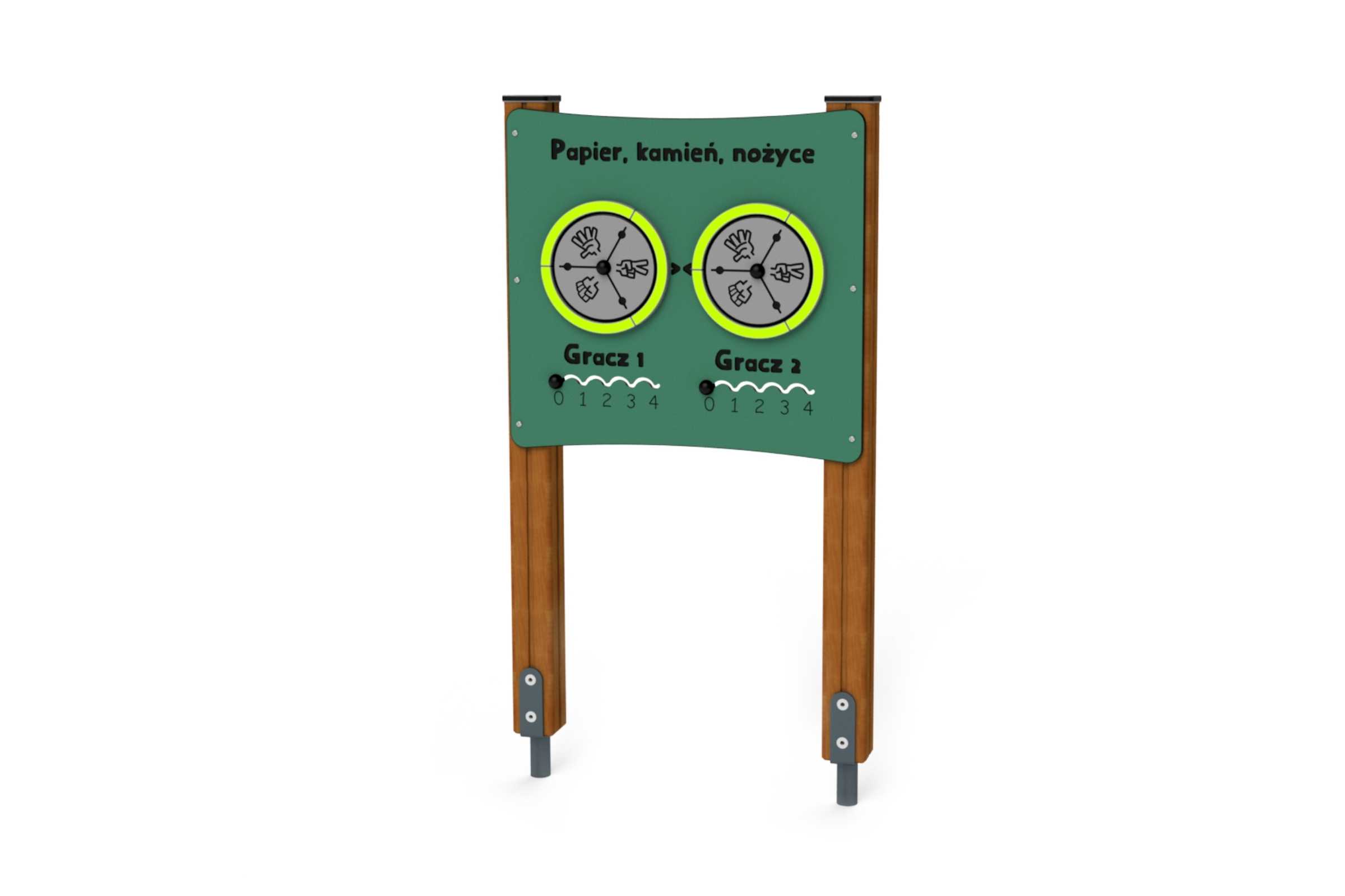 3303D Spieltafel Schere-Stein-Papier Ansicht 2