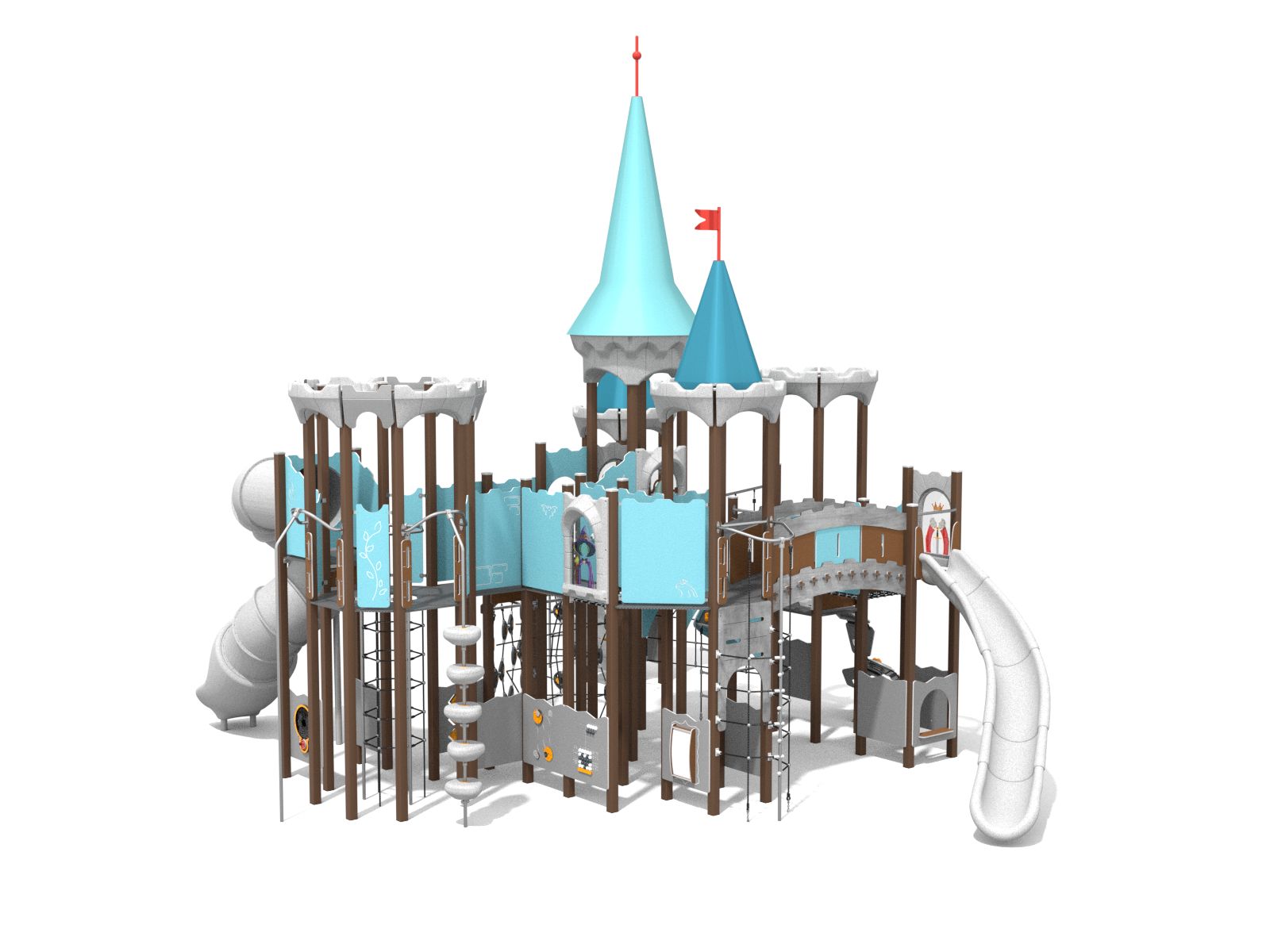 Eisschlossanlage Königin Elsa Ansicht 4