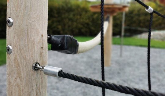 bimbo Niedrig Seilgarten 6 - lasiert Ansicht 2
