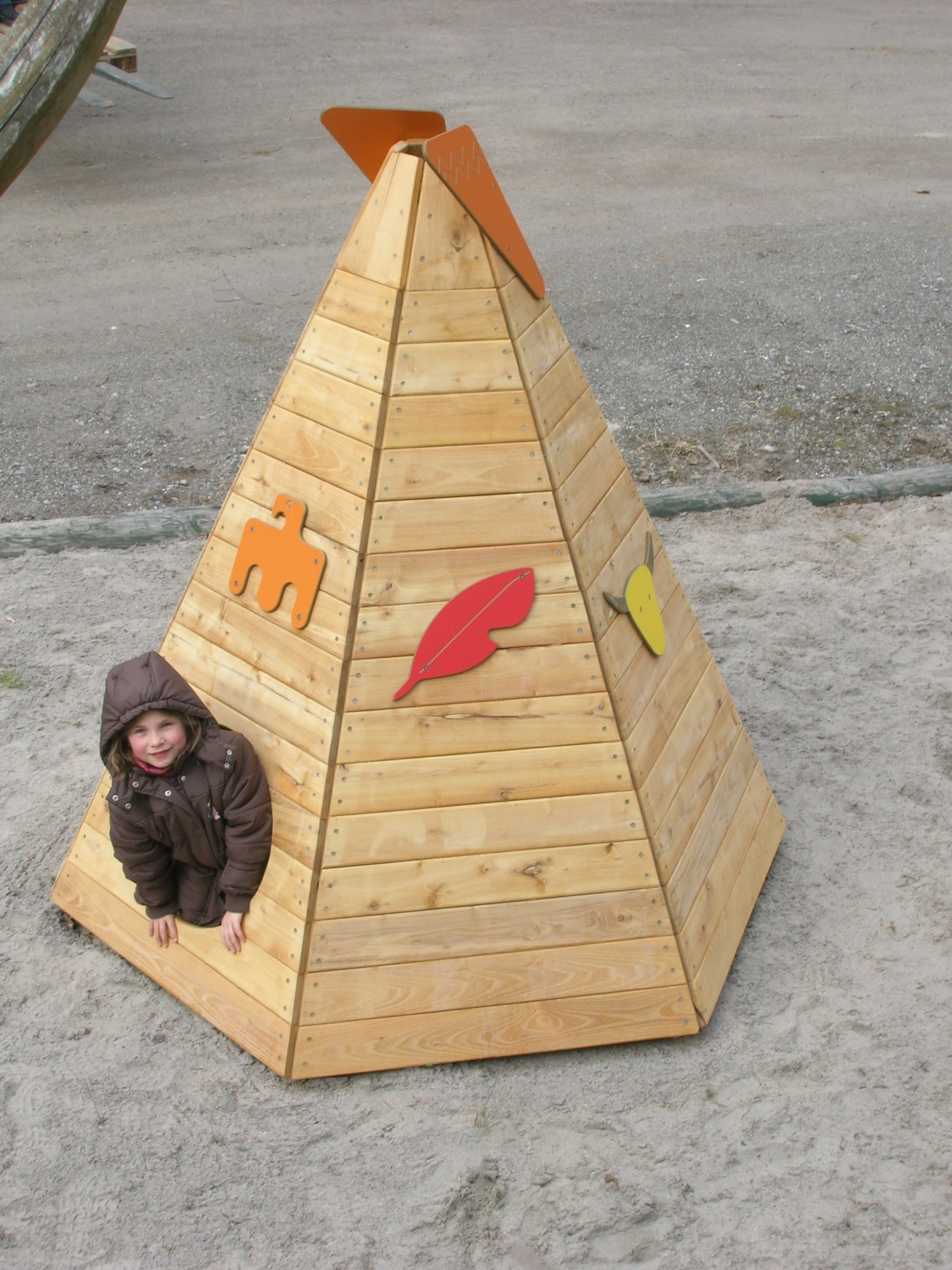 Tipi Sioux klein Ansicht 2